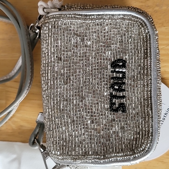 Staud Tiny Tommy Beaded Crossbody Bag - Picture 6 of 7